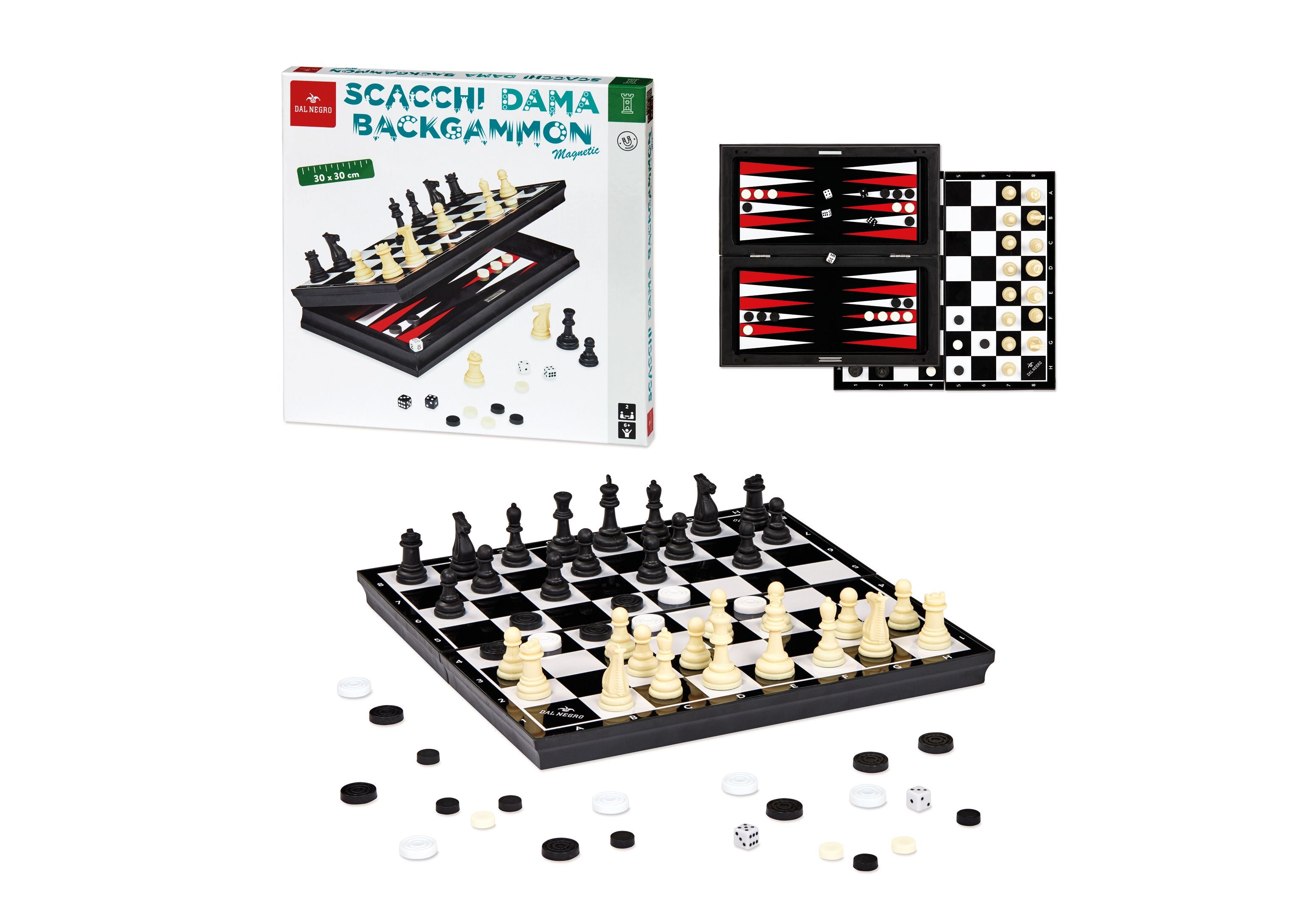 SCACCHI/DAMA/BACKGAMMON MAGNETIC