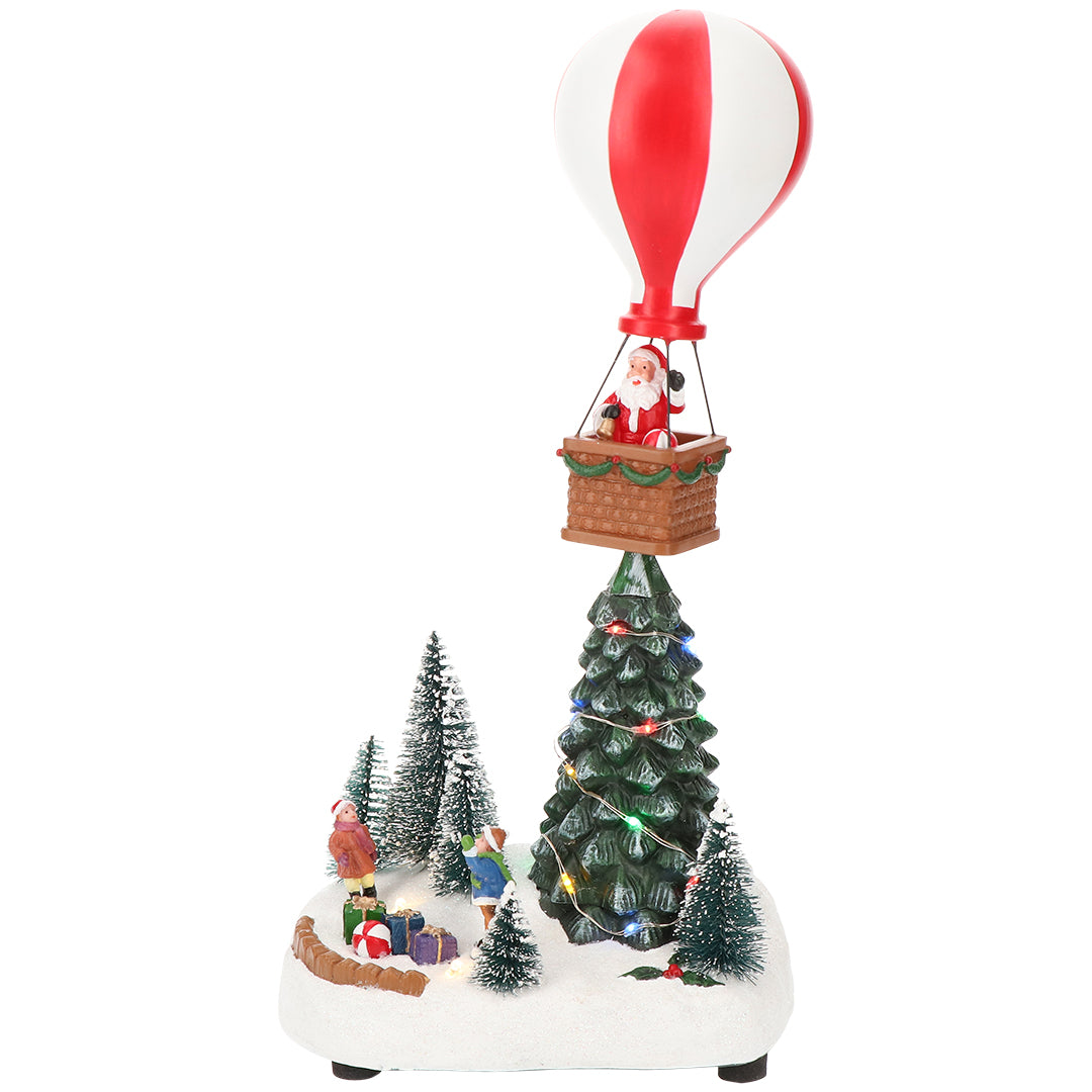 Scene balloon animatedMulticolor-B/O-LED-16,5x12,5x14,5cm