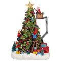 Scene kids climbing tree animatedMulticolor-Adapter-LED-27x21,5x39cm