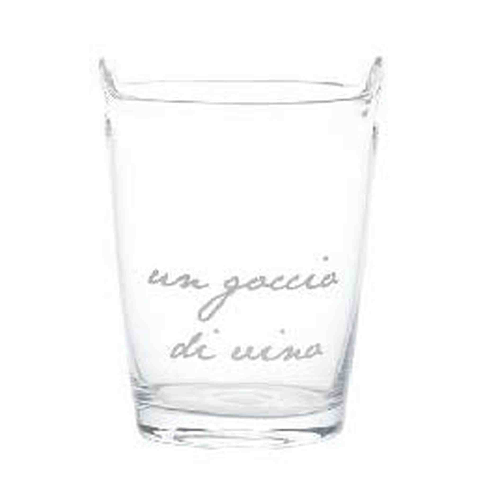 SIMPLE DAY - Secchiello Portaghiaccio in Vetro Soffiato – "Un Goccio di Vino" | Simple Day
