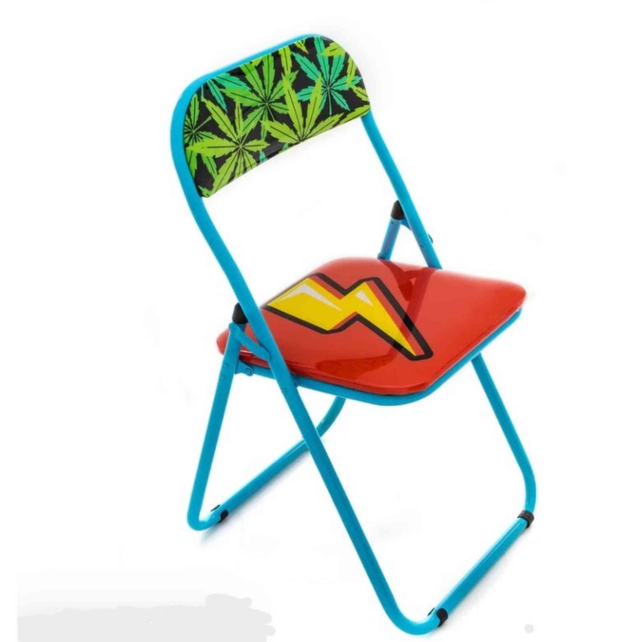 SEDIA METALLO PIEGHEVOLE "STUDIO JOB-BLOW" FLASH
