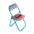 SEDIA METALLO PIEGHEVOLE "STUDIO JOB-BLOW" MOUTH