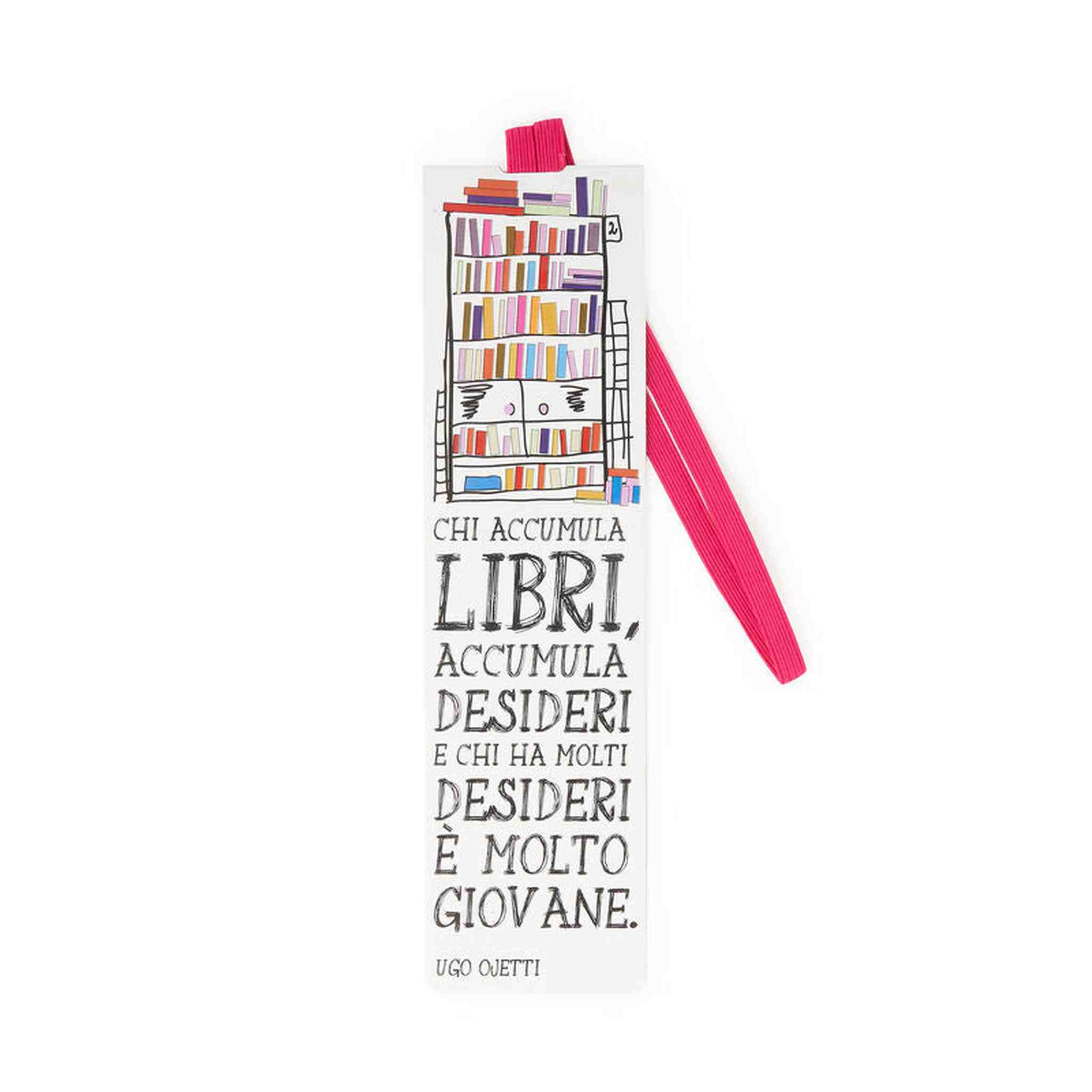 SEGNALIBRO CON ELASTICO - BOOK LOVER
