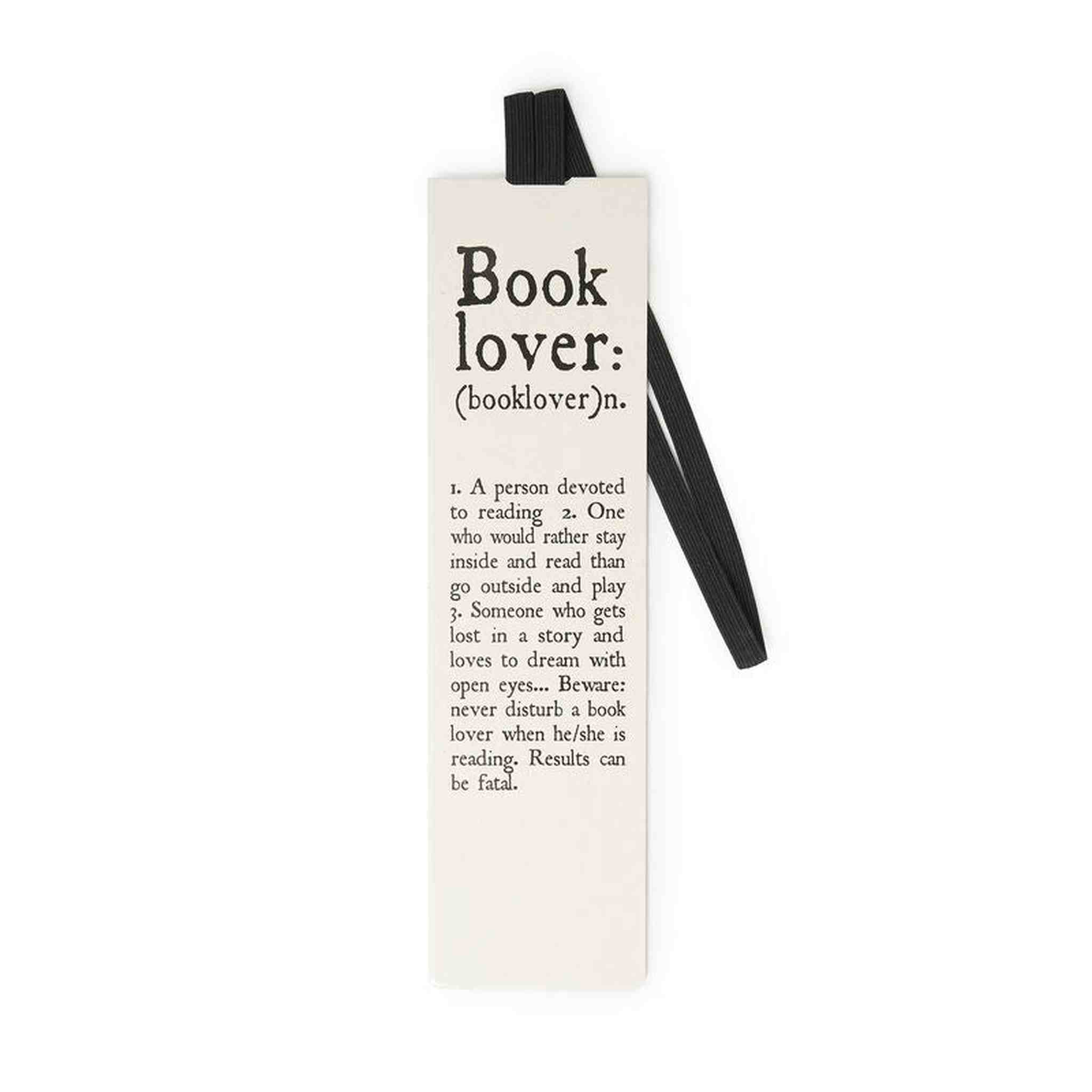 SEGNALIBRO CON ELASTICO - BOOKLOVER