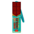 SEGNALIBRO CON ELASTICO - CHOCOLATE
