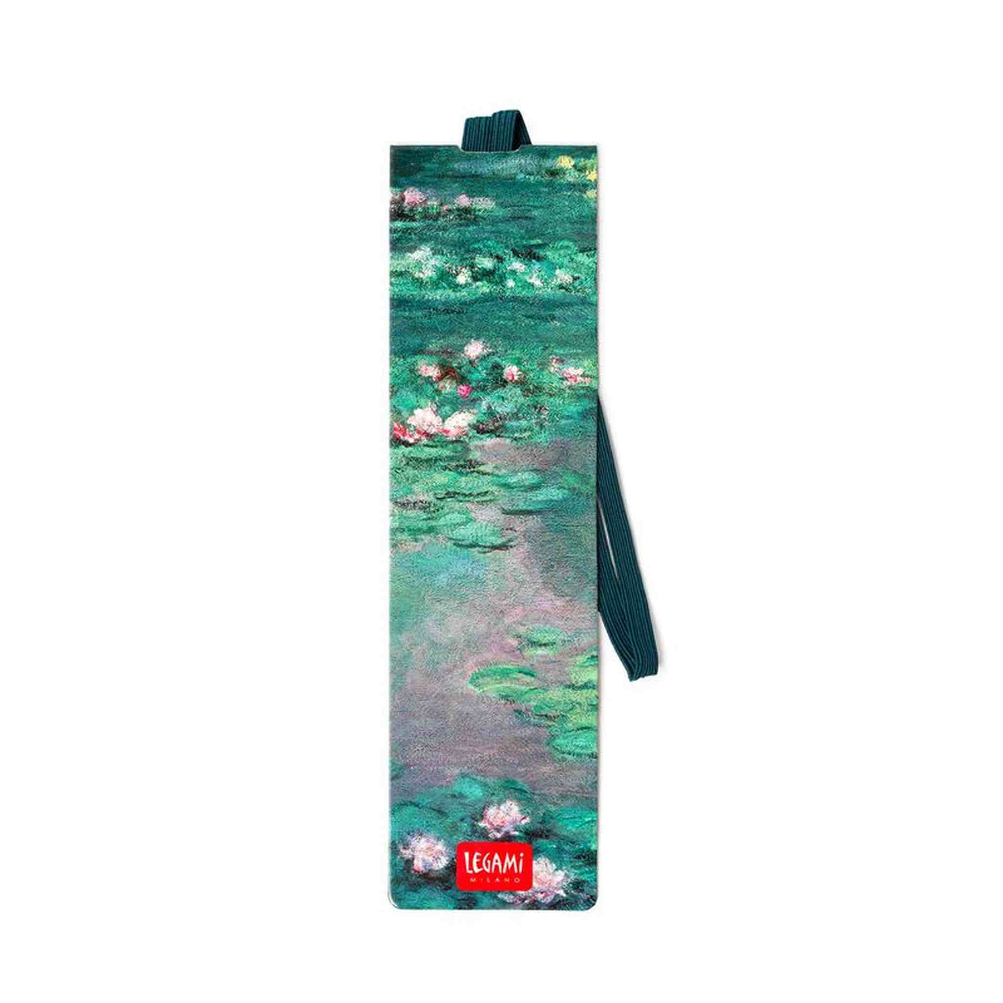 SEGNALIBRO CON ELASTICO - CLAUDE MONET