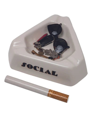 SELETTI - CENTROTAVOLA IN PORCELLANA SOCIAL SMOKER-DIESEL LIVING