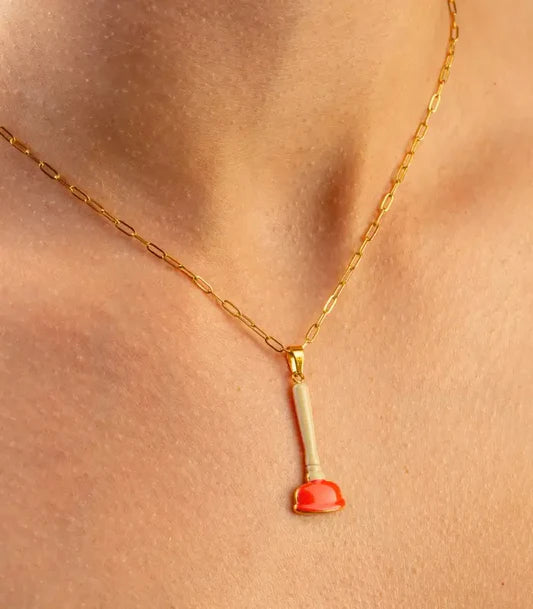 SELETTI - COLLANA CON PENDENTE "TOILETPAPER" STURALAVANDINO