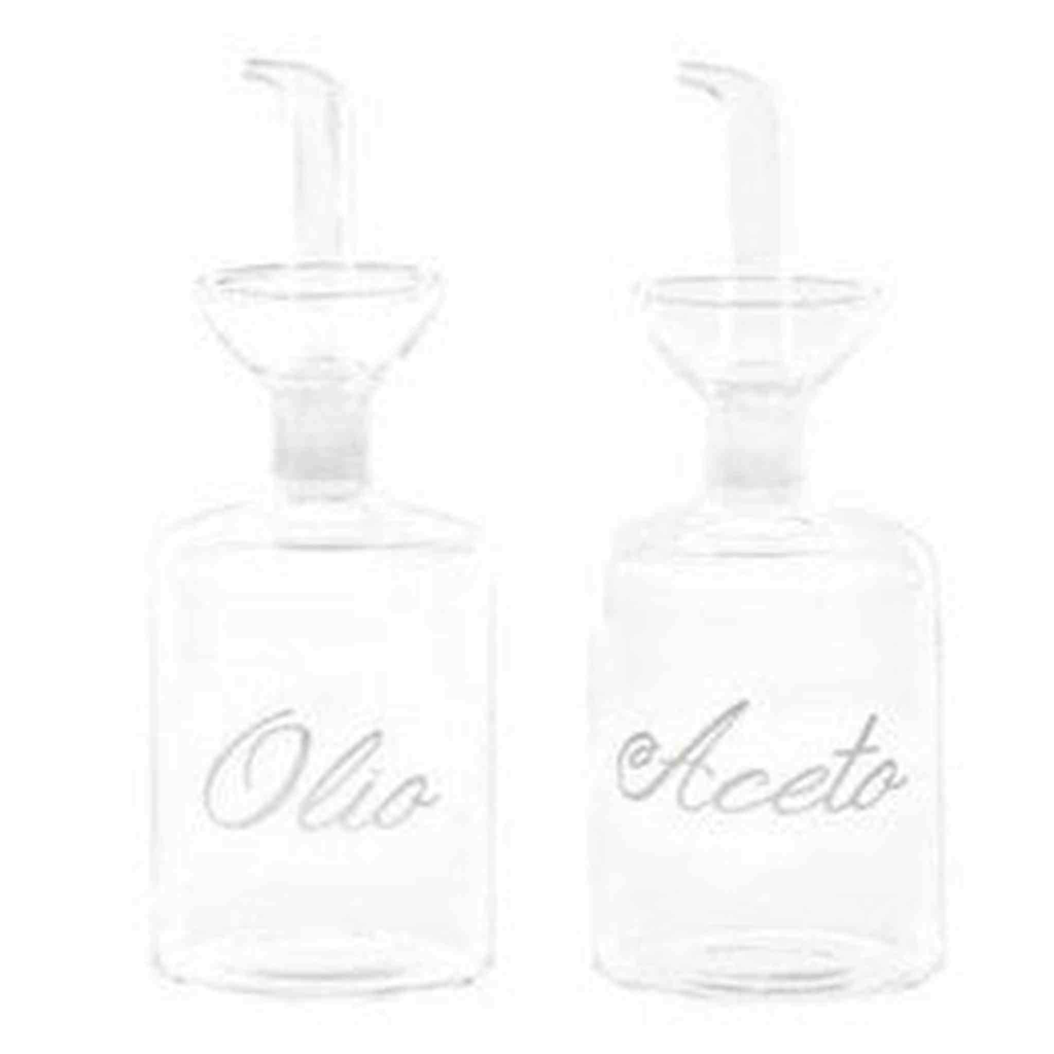 SET 2 BOTTIGLIE 250ML OLIO-ACETO