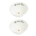 SET 2 COPPETTE D15.5X6.3 OGGI SONO FELICE