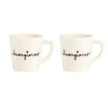 SIMPLE DAY - Set 2 tazzine espresso decoro Buongiorno