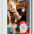 Set 35 Adesivi Elettrostatici per Finestra - Windo-Wow Christmas