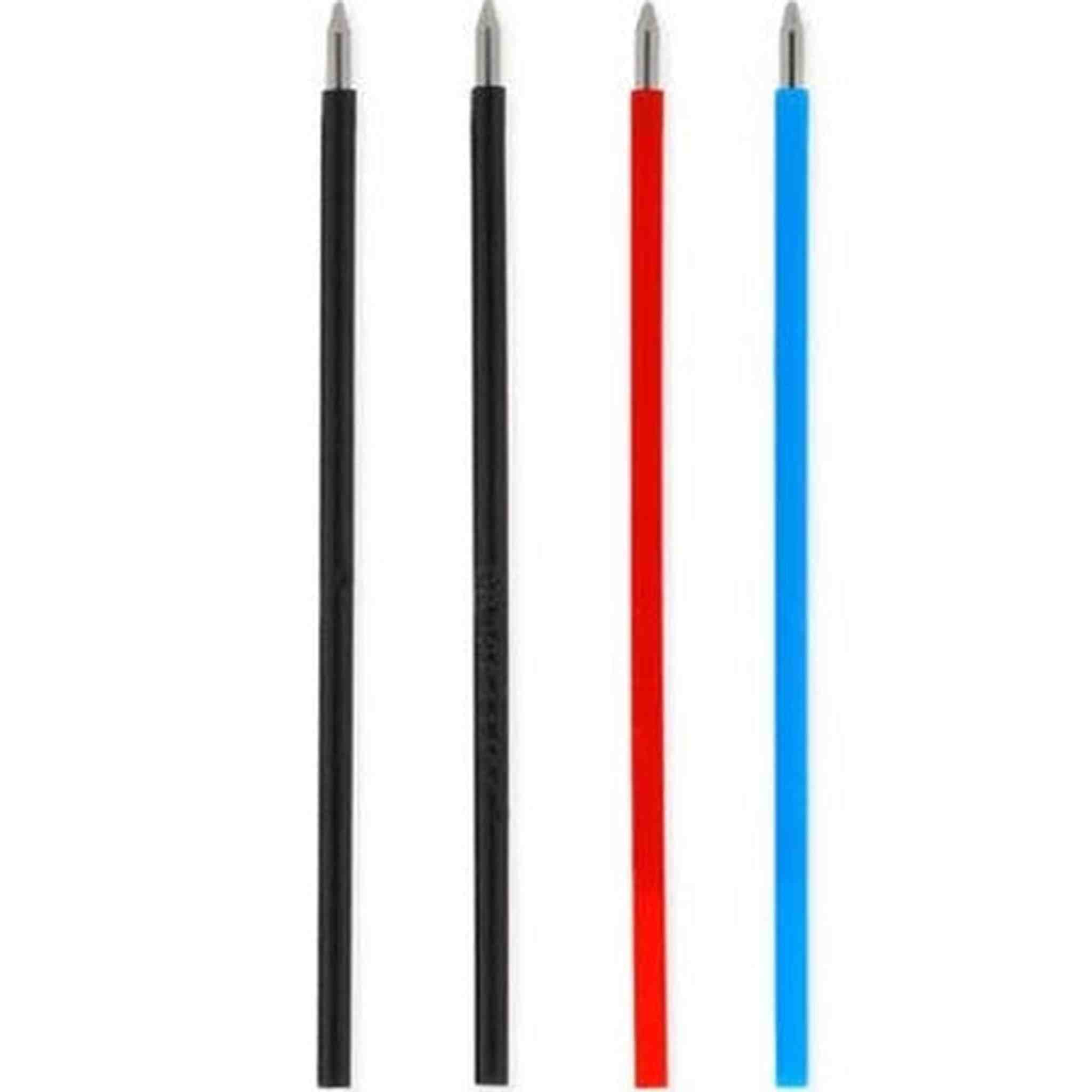 Set 4 Refill per Penna Gel Cancellabile 3 Colori
