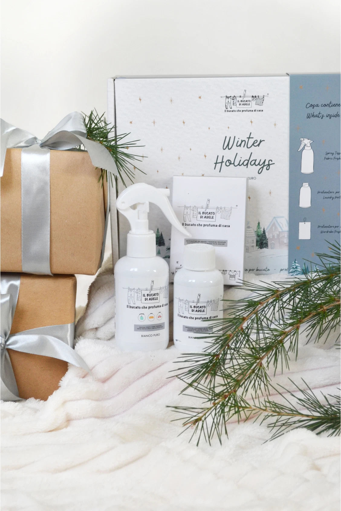 Il Bucato di Adele Cofanetto Winter Holidays Bianco Puro