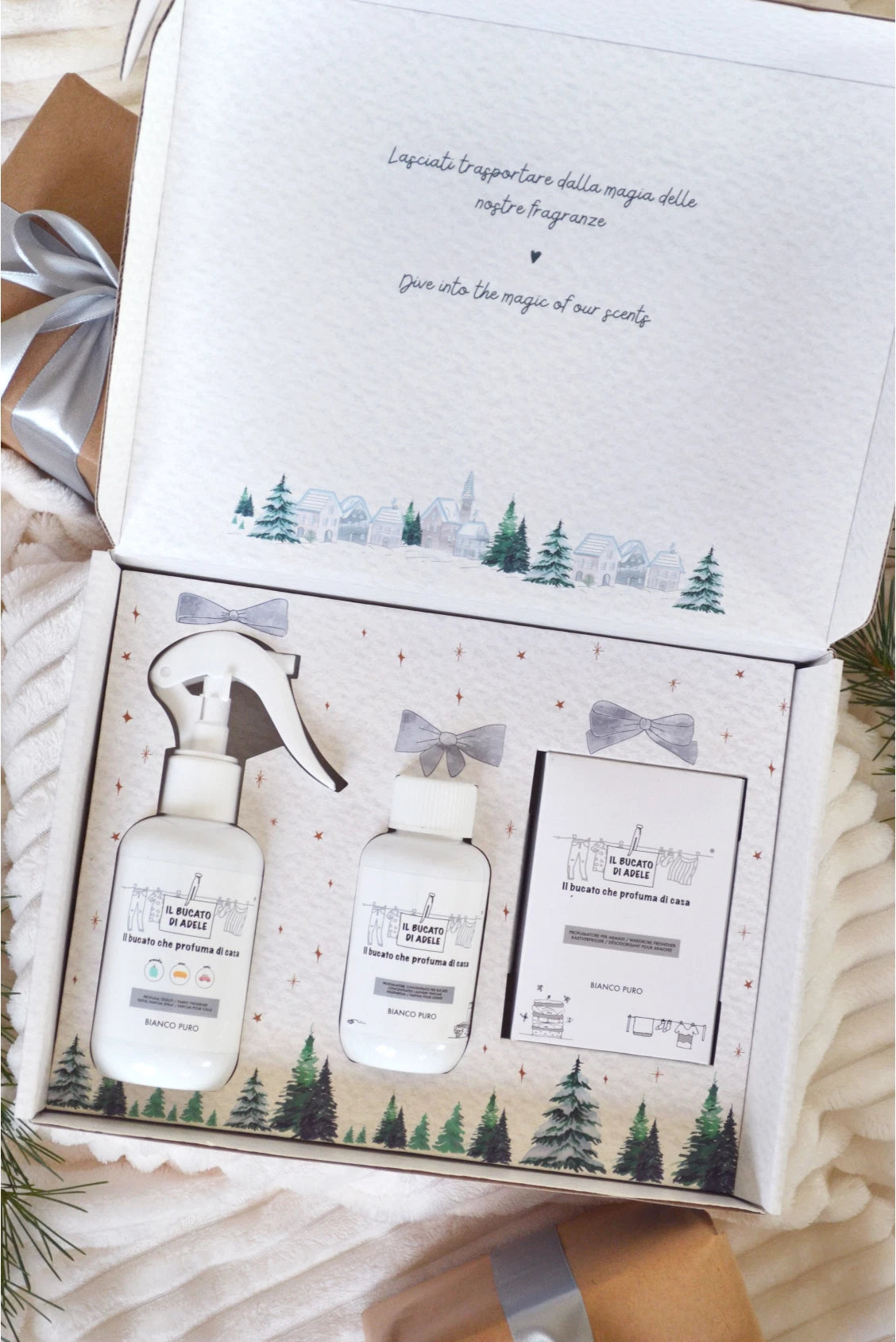 Il Bucato di Adele Cofanetto Winter Holidays Bianco Puro