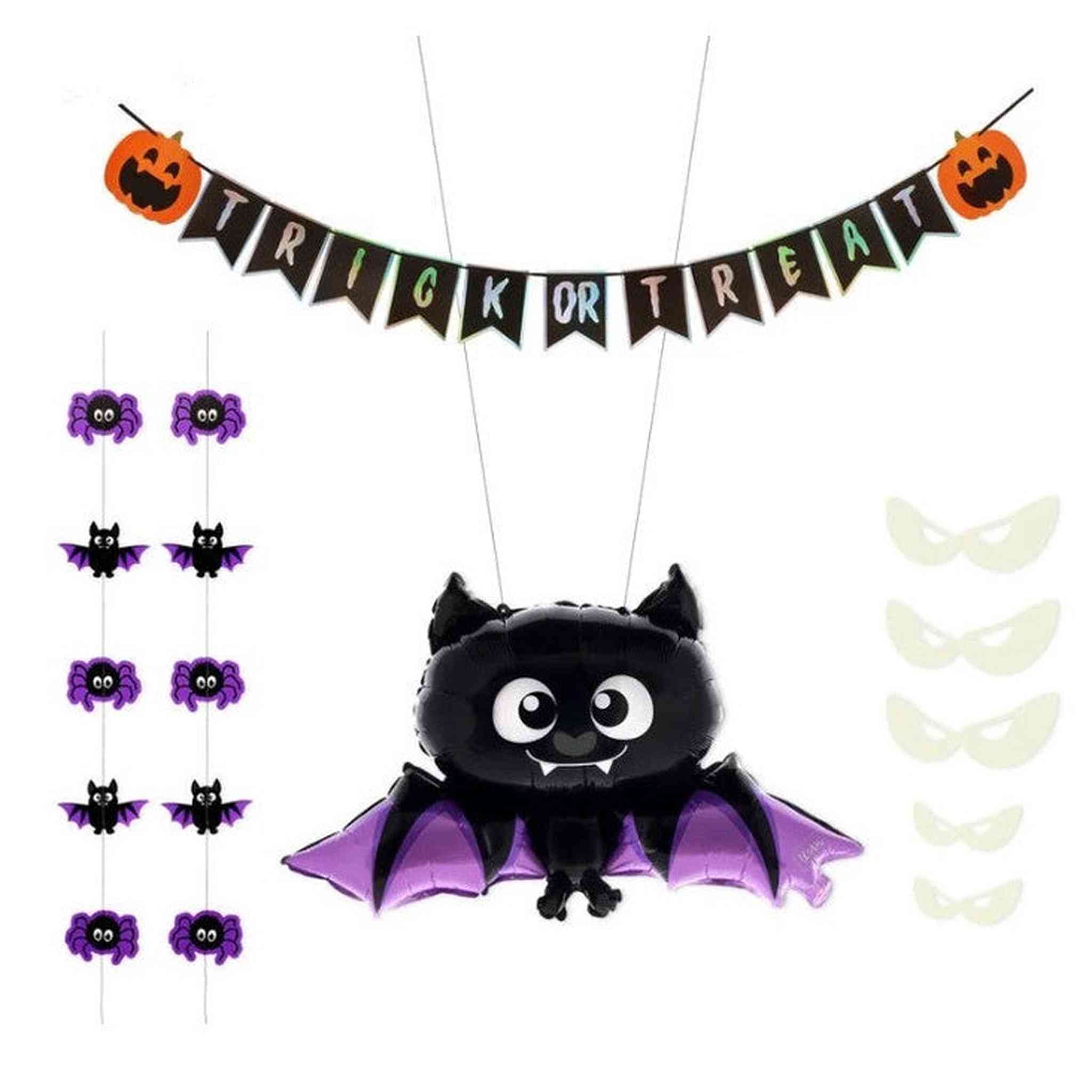 Set Decorazione Porta Halloween - Trick Or Treat