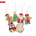 Set di 10 Etichette Regalo Natalizie