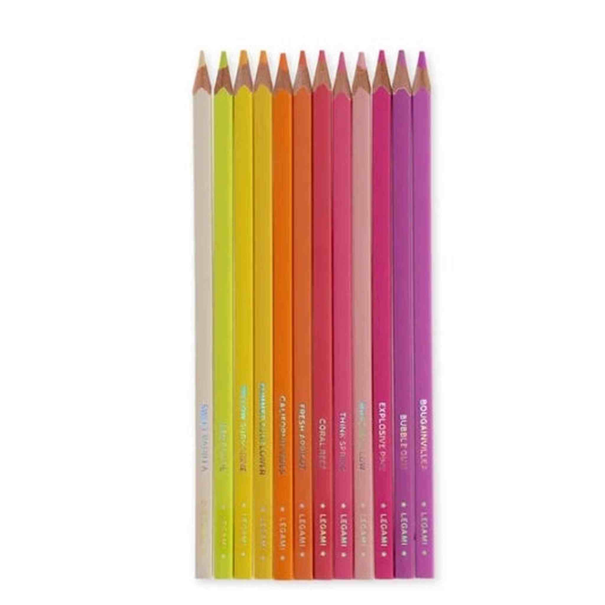 Set di 12 Matite Colorate - Live Colorfully - MAGENTA