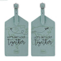 Set di 2 Etichette Bagaglio - Let's Get Lost Together