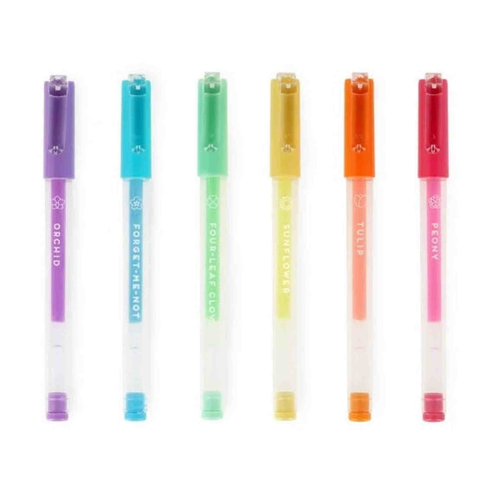 Set di 6 Penne Gel Pastello - Spring is in the Air