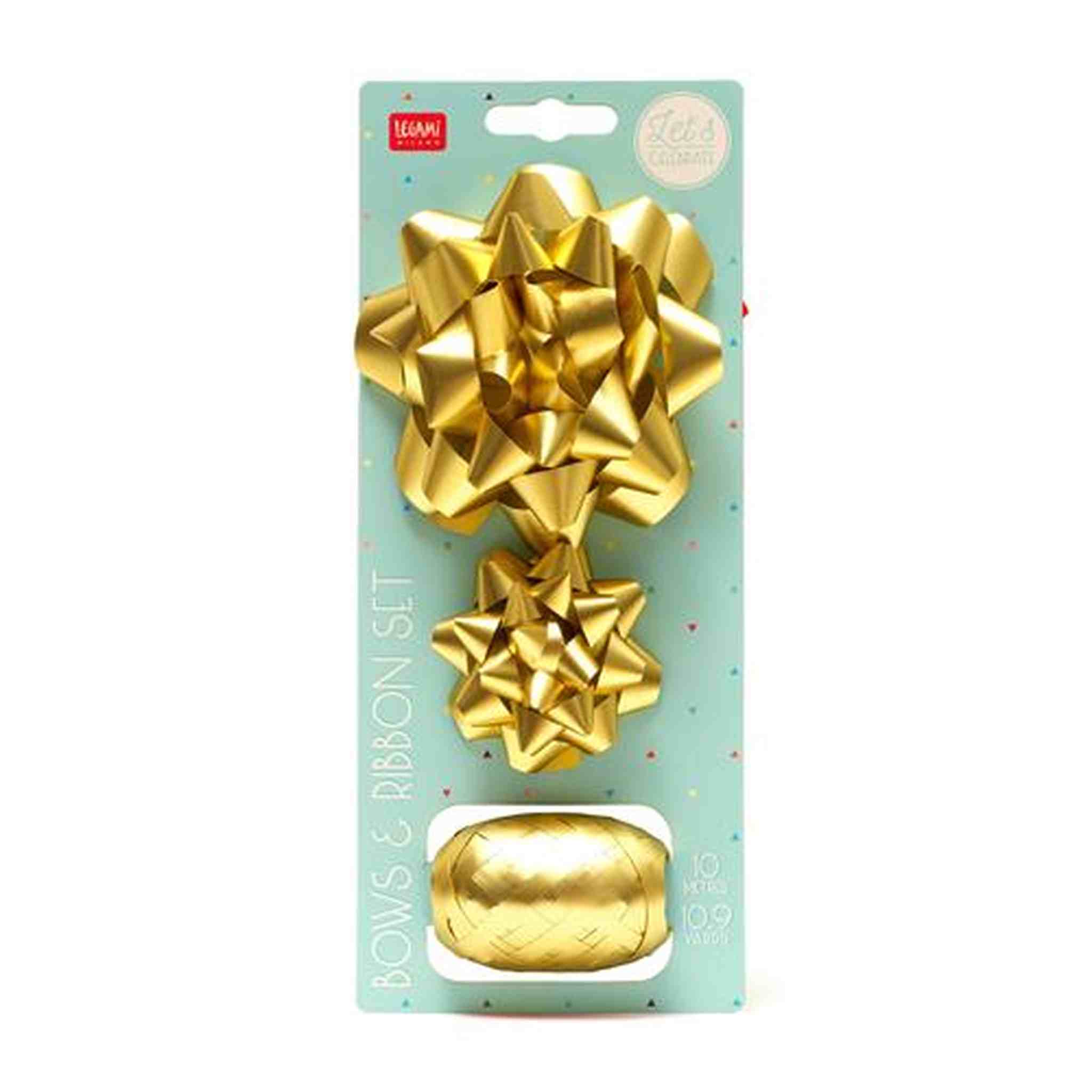 Set di due Fiocchi e un Nastro - GOLD
