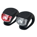 SET DUE LUCI PER BICI -BIANCO/ROSSO