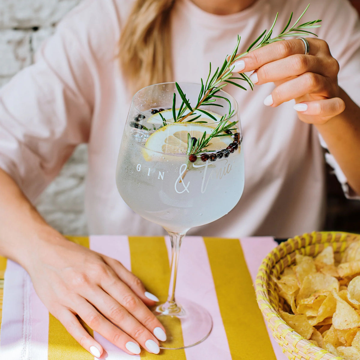 Simple Day Set 2 Calici da Cocktail 82 cl - Gin Tonic