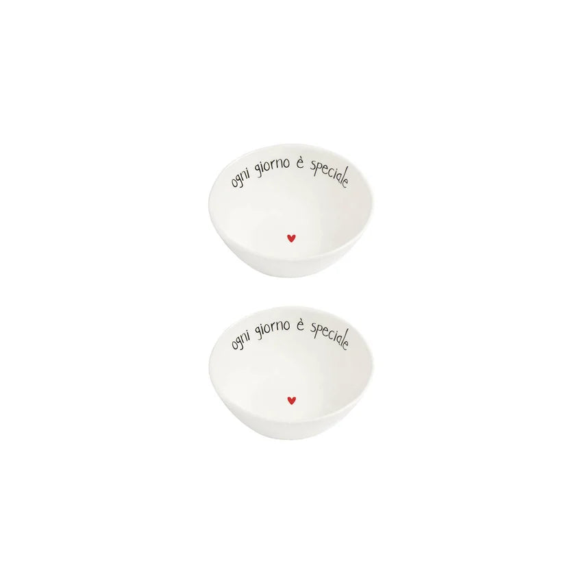 SIMPLE DAY SET 2 COPPETTE D12.6X5 OGNI GIORNO E' SPECIALE