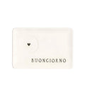 Simple Day Set 2 Piattini per Tazze Espresso 15x10 cm - Buongiorno