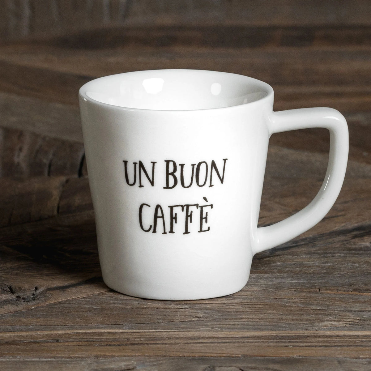 Simple Day Set 2 Tazzine da Espresso in Gres Porcellanato - Decoro Un Buon Caffè