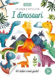 SASSI ACTIVITY BOOKS BOTANICAL - DINOSAURI