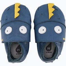Bobux Soft Sole Gruff Navy – Babbucce in pelle taglia S