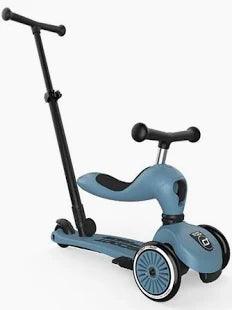 SCOOT AND RIDE - Highwaykick push and go - Acciaio-Steel