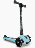 SCOOT AND RIDE - Highwaykick 3 led - Monopattino azzurro - blueberry