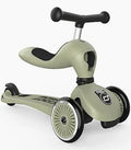 SCOOT AND RIDE - Highwaykick 1 - Trasformabile 2 in 1 verde oliva