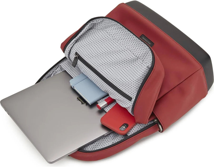 Moleskine The Backpack Soft Touch PU – Bordeaux Red