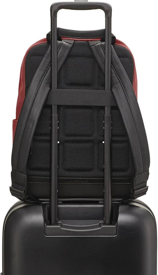 Moleskine The Backpack Soft Touch PU – Bordeaux Red