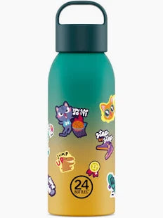 24Bottles Young Bottle 050 Skibidi Squad – Borraccia Termica 500ml