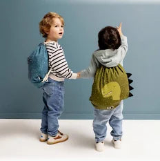 TRIXIE - Drawstring Bag Mr. Dino | Sacca con Coulisse per Bambini