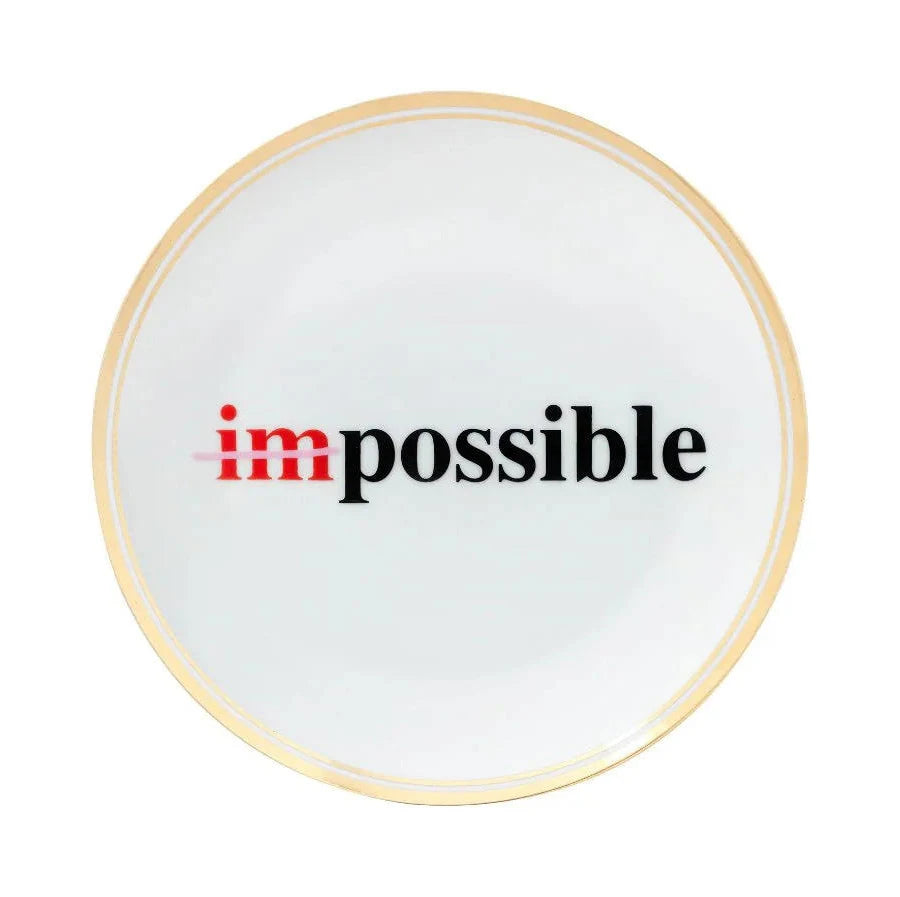 Bitossi Home – Piatto 17 cm "Impossible" | La Tavola Scomposta