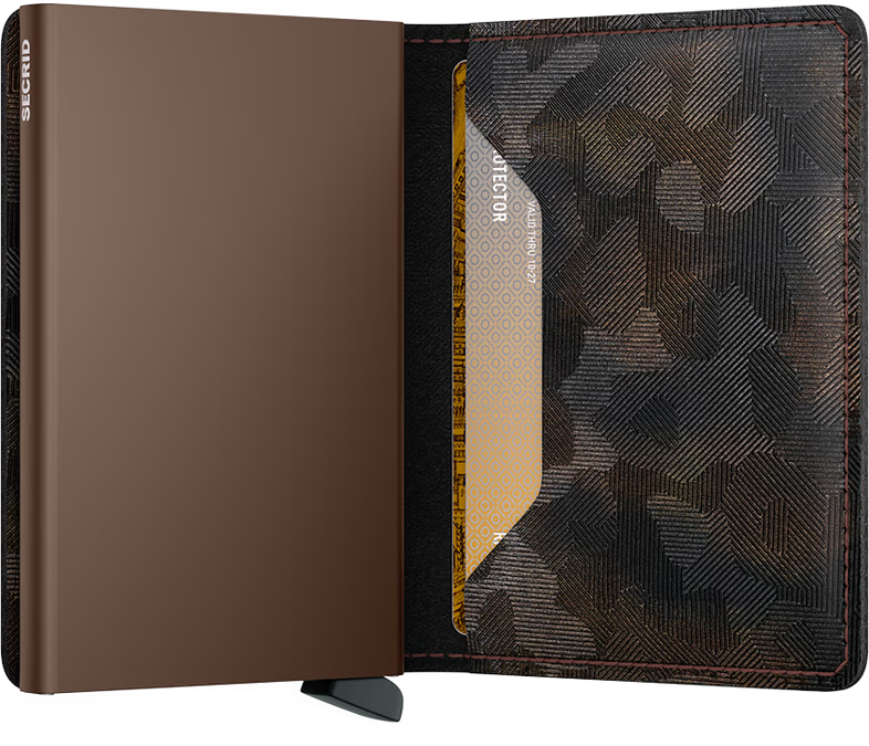 Slimwallet Jungle Brown
