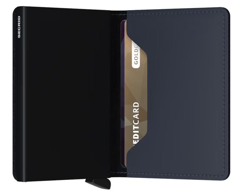 SECRID - Slimwallet Matte Nightblue