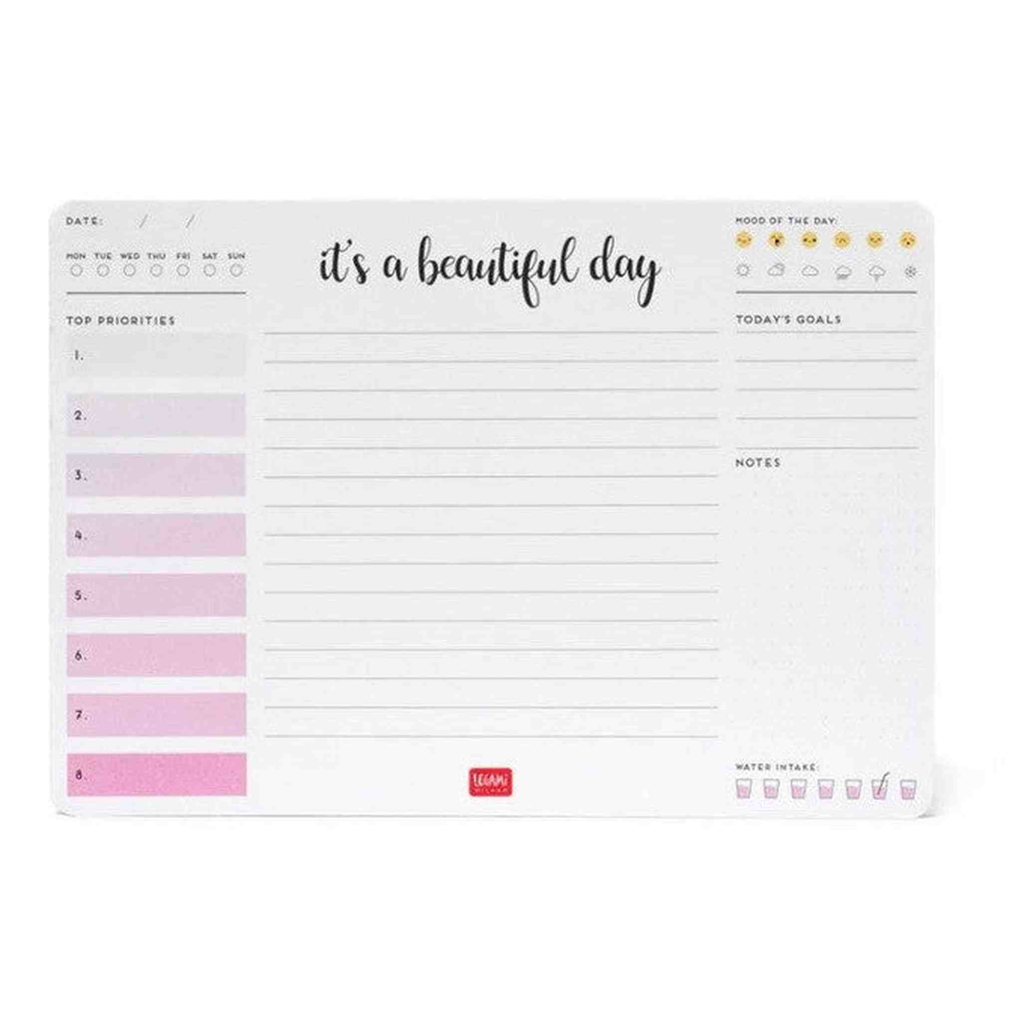 SMART NOTES-Tappetino Mouse in Carta - BEAUTIFUL DAY