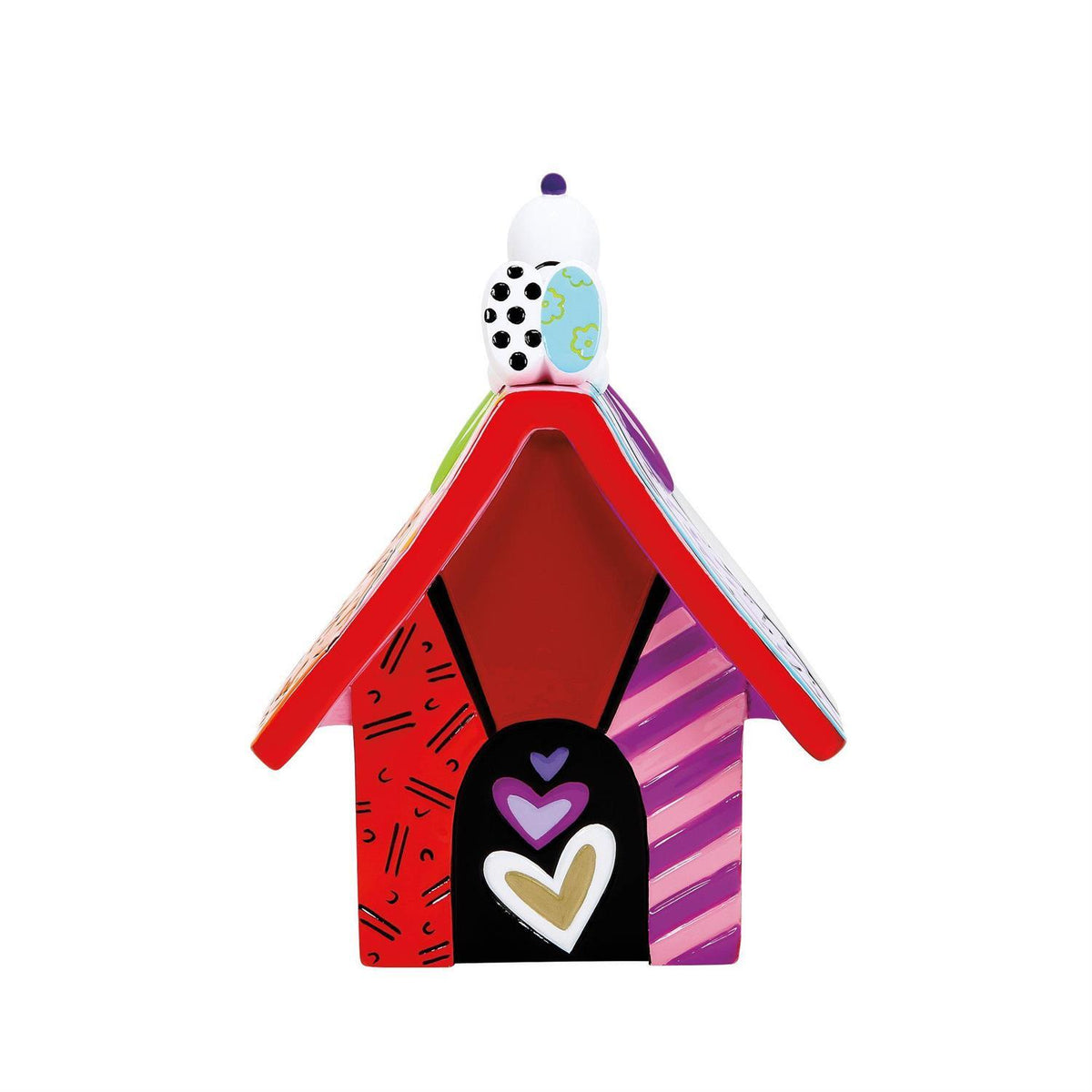 JIM SHORE PEANUTS BRITTO SNOOPY ON DOGHOUSE