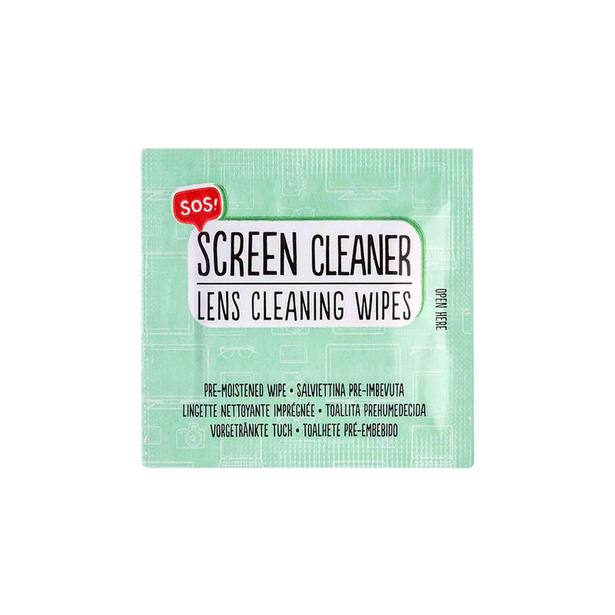SOS-Screen Cleaner - Salviettina Pre-Imbevuta