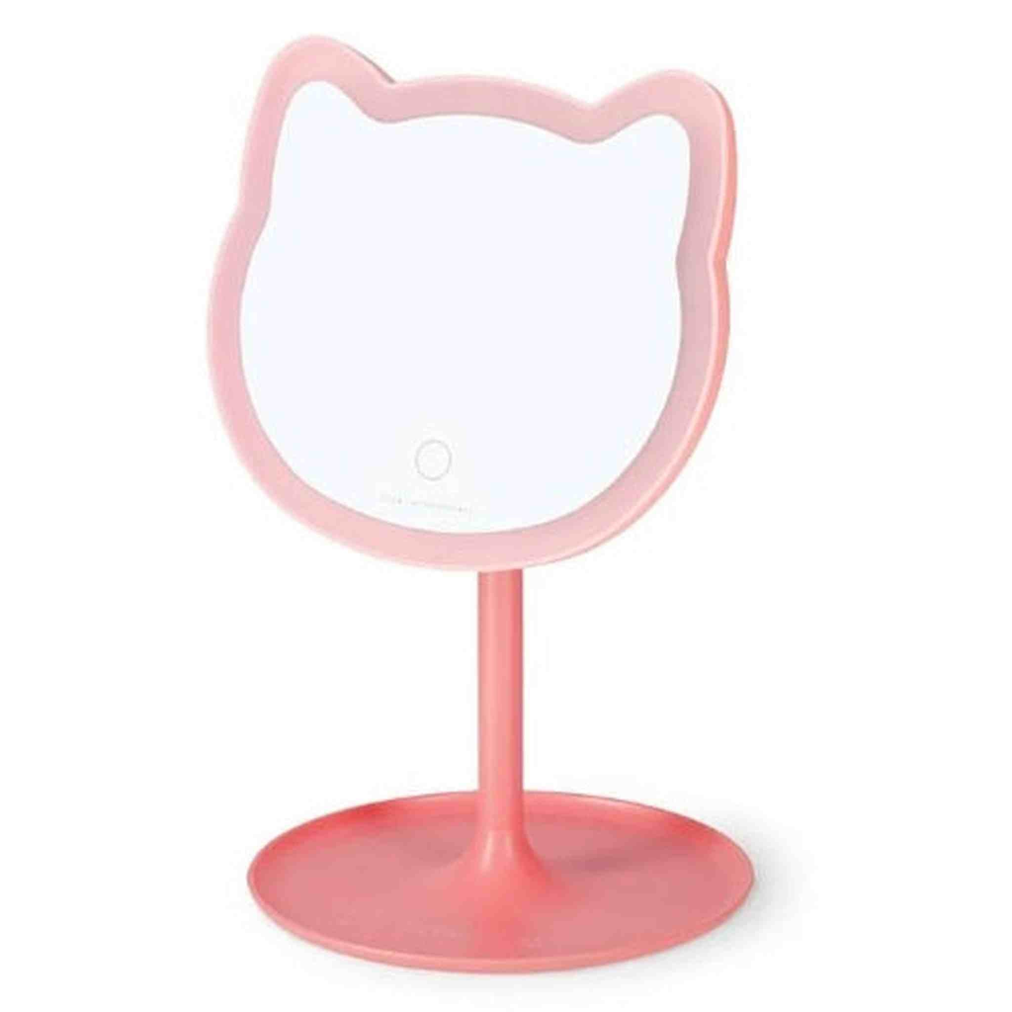 Specchio da Trucco con Luce - You Look Purrfect!