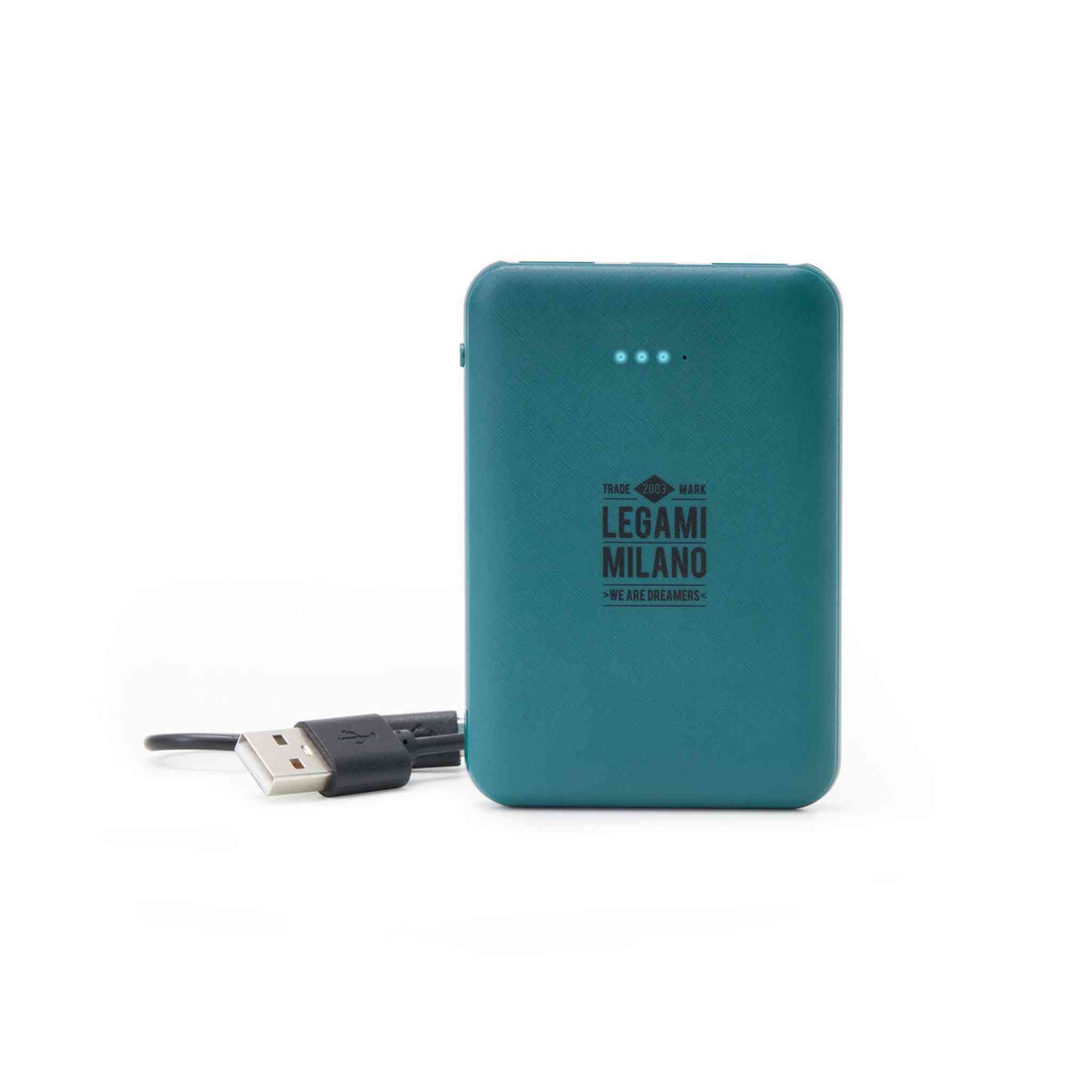 SUPERCHARGE - POWERBANK 5000mAh - PETROL BLUE