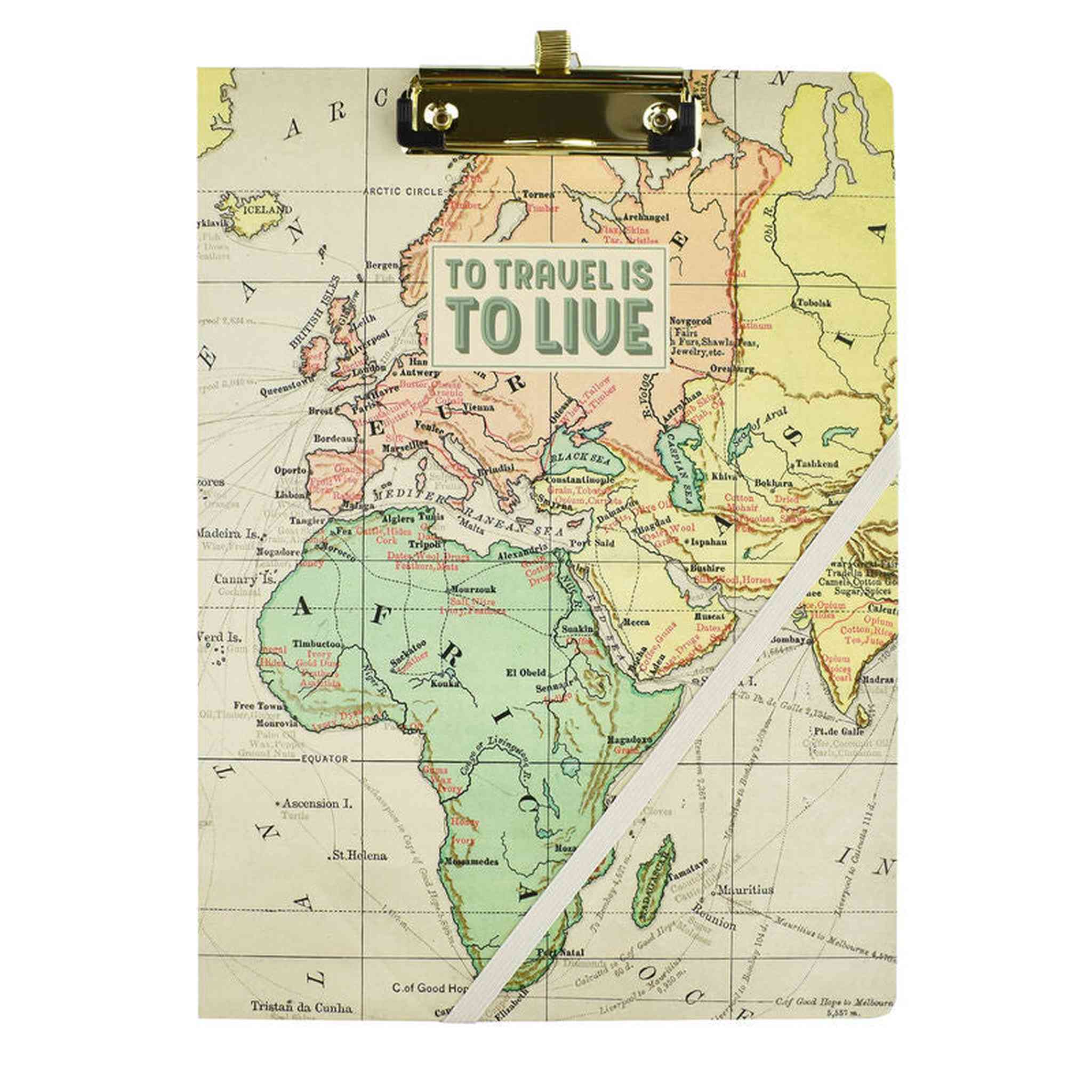 Take Notes-CARTELLA PORTADOCUMENTI CON CLIP-TRAVEL