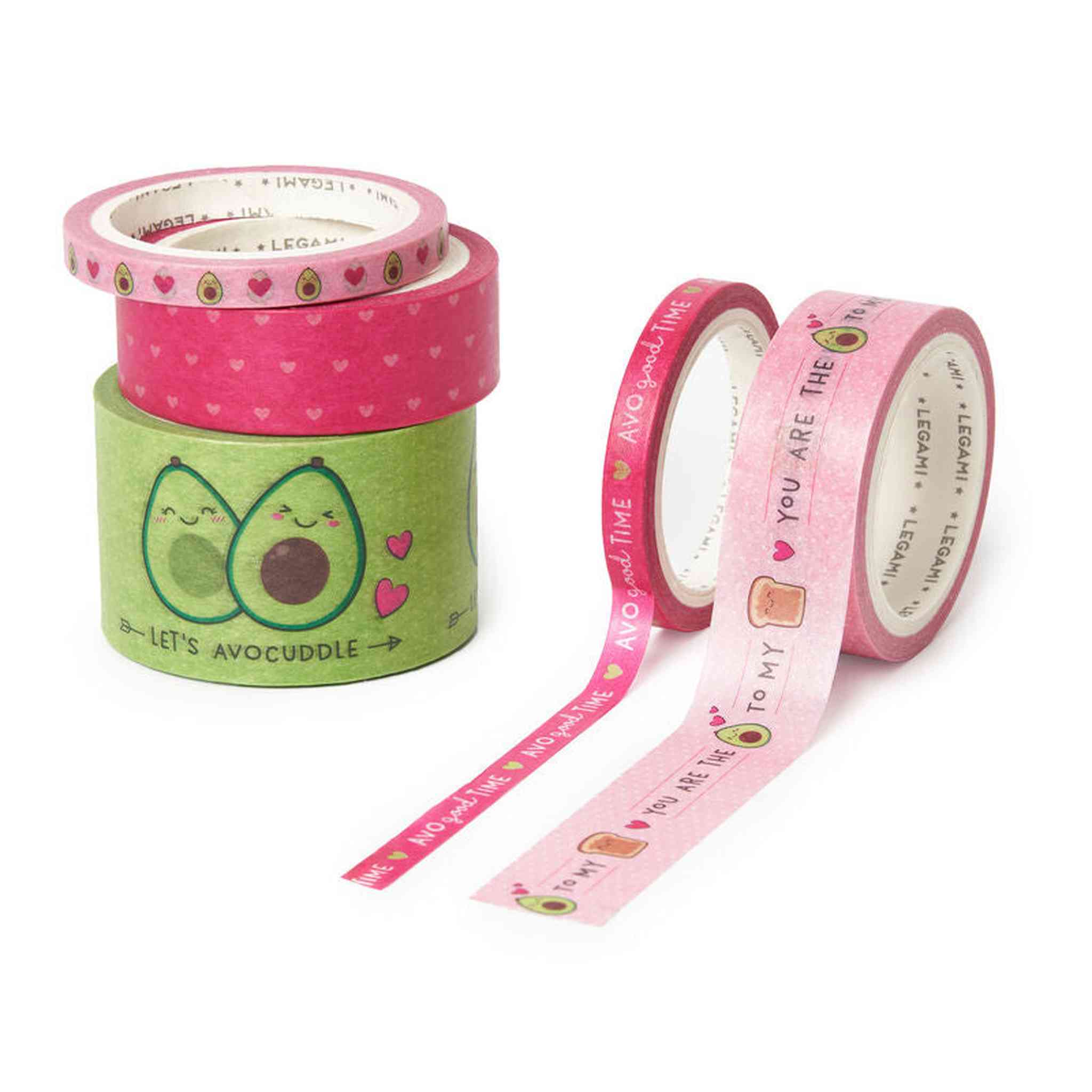 TAPE by TAPE - Set di 5 Nastri Adesivi - AVOCADO