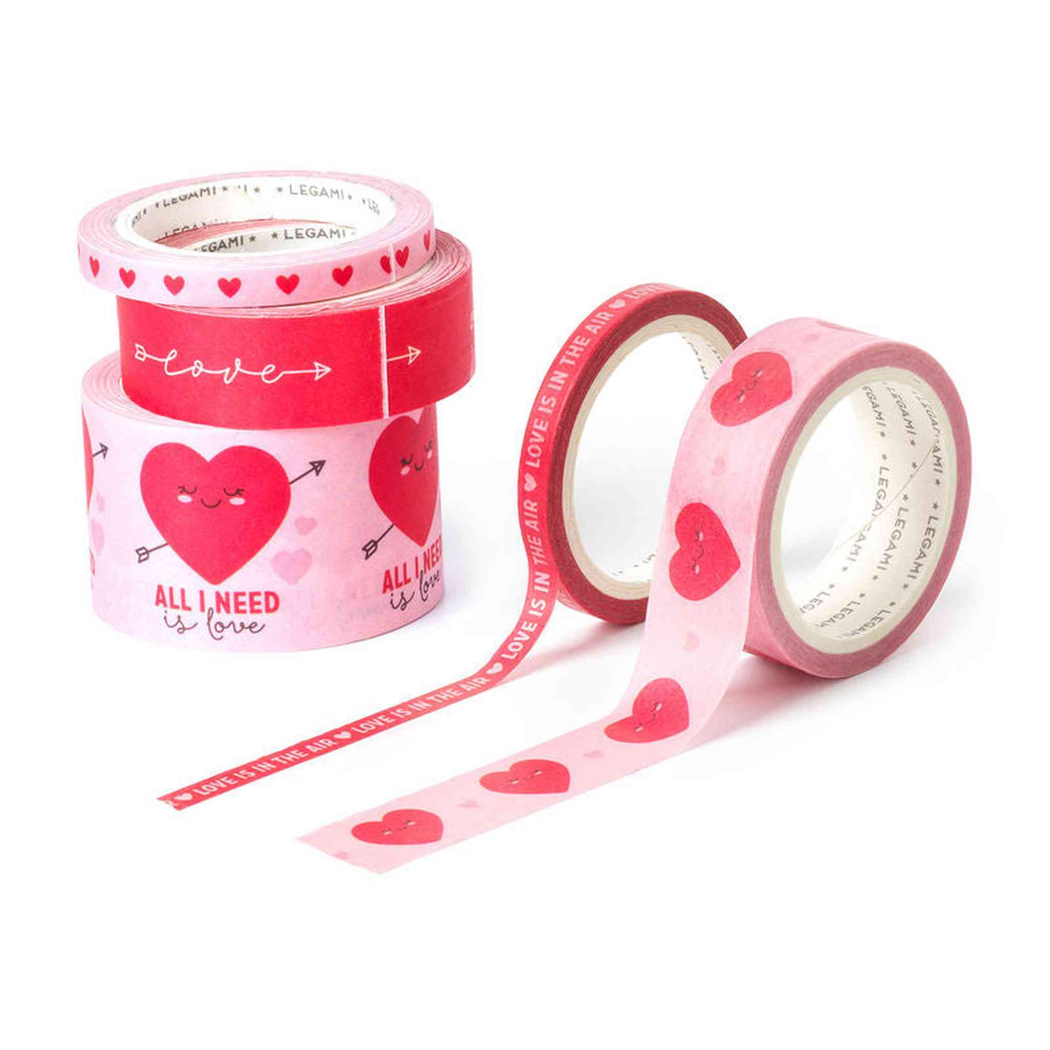 TAPE by TAPE - Set di 5 Nastri Adesivi - HEART